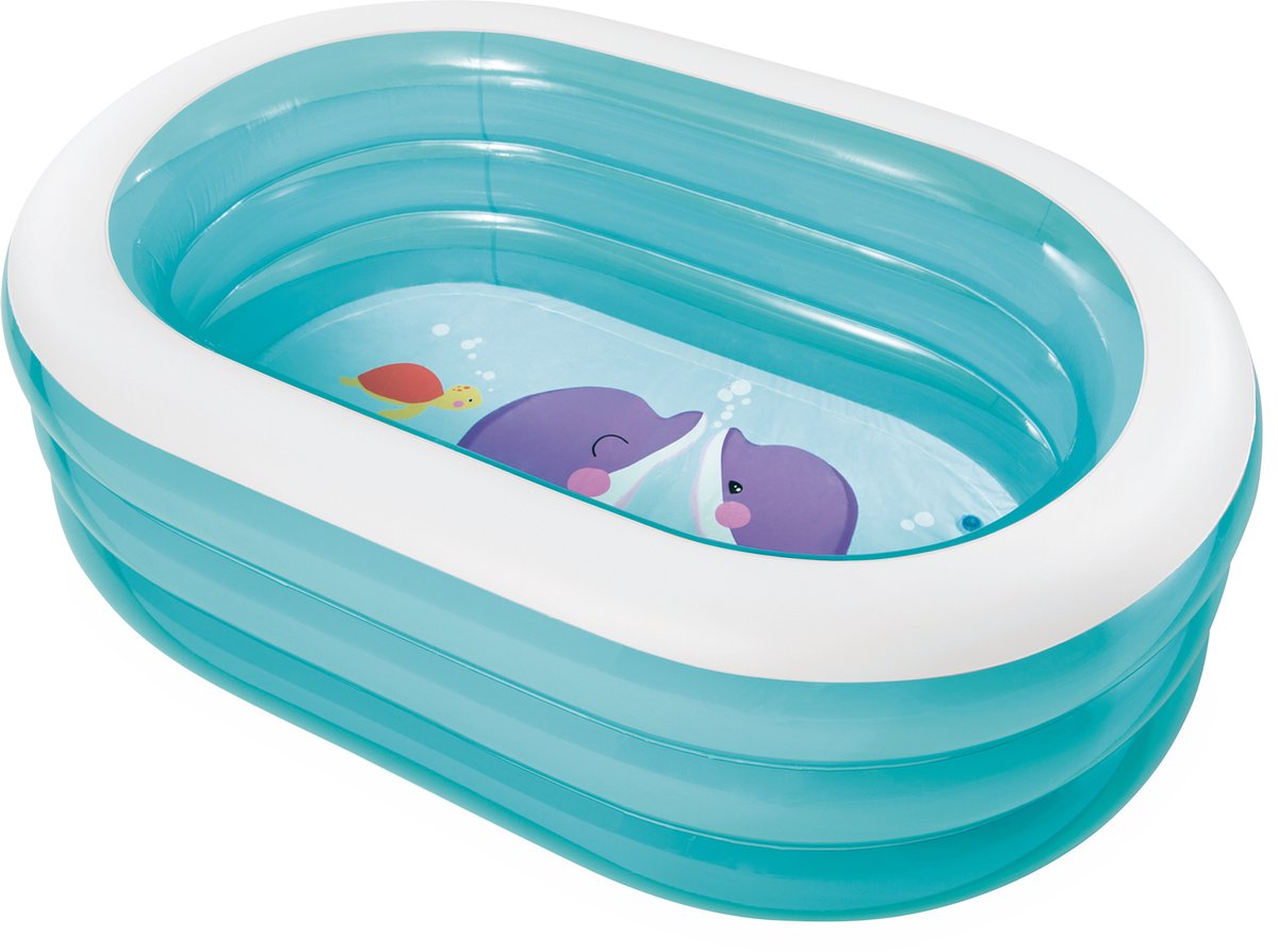 Intex My Sea Friends Opblaaszwembad - 163 x 107 x 46 cm — afbeelding 2