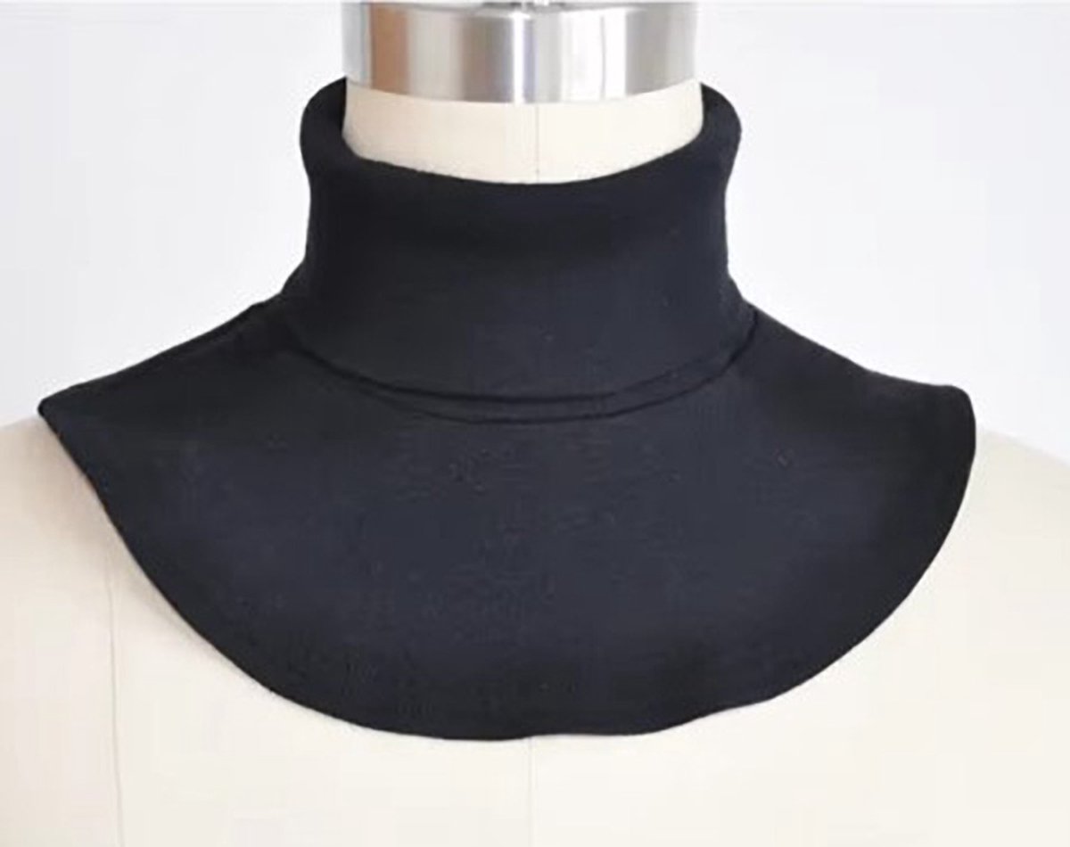 Actie4you® - Neppe Longnek trui - Fake Coltrui - Turtleneck - Nep Coltrui - Kraagje - Zwart