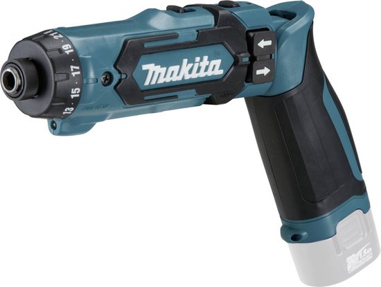 Foto: Makita df012dz accu buigzame schroevendraaier 7 2 v