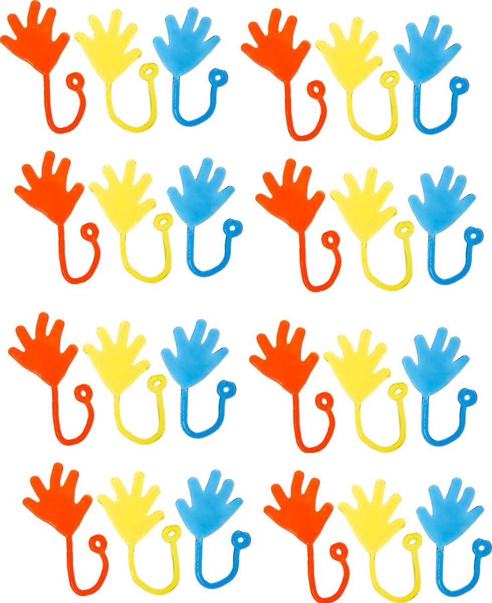 Scoby - Uitdeelcadeaus Plakhandjes - Traktatie voor kinderen - Traktatie Cadeau - Random Colour - 3 CM - 50 Stuks