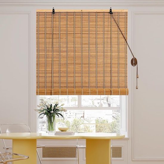 Rieten Rolgordijn 200 x 250 cm kopen bij Bamboe België