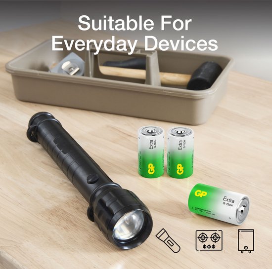 Li-Ion Accu baby C 2500 mAh met USB-C oplaadpoort
