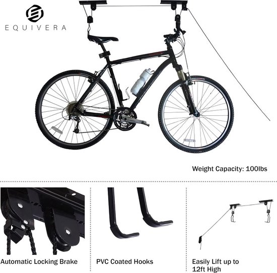 monTEK Draaibare Fietswandhouder, Fietsen Wandhaak voor de Garage, Fietshouder Muur Verticale Fietsstandaard tot 30 kg, Ruimtebesparend Fietsophangsysteem voor MTB, Racefiets, E-bikes (1 Stuks