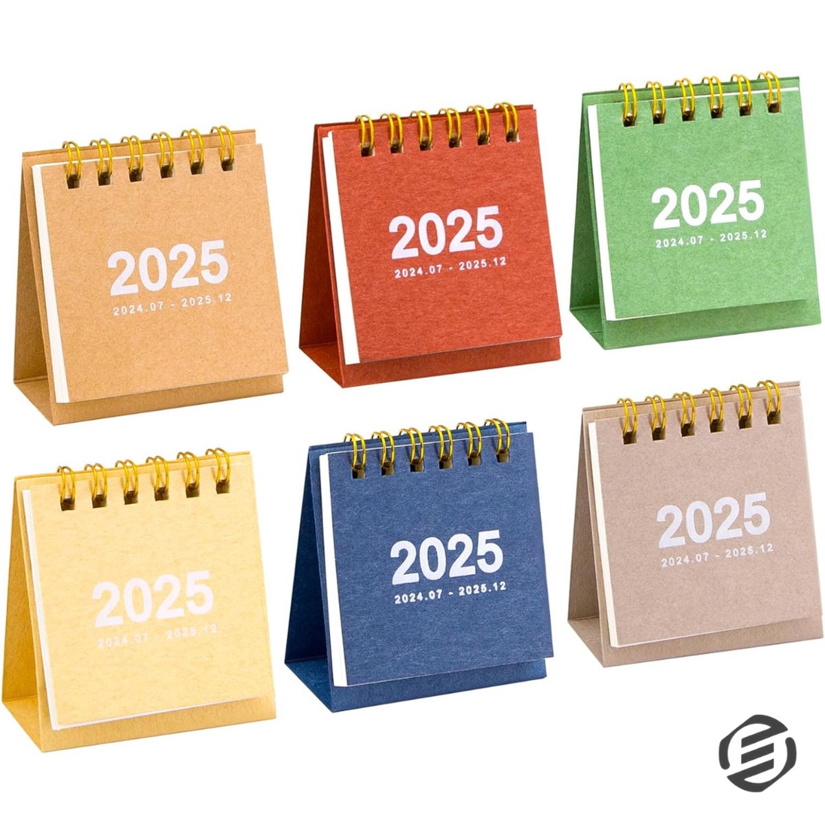 Equivera Bureaukalender 2025 - Gezinsplanner - Kalender - Weekplanner - Weekoverzicht - tot 18 Maanden