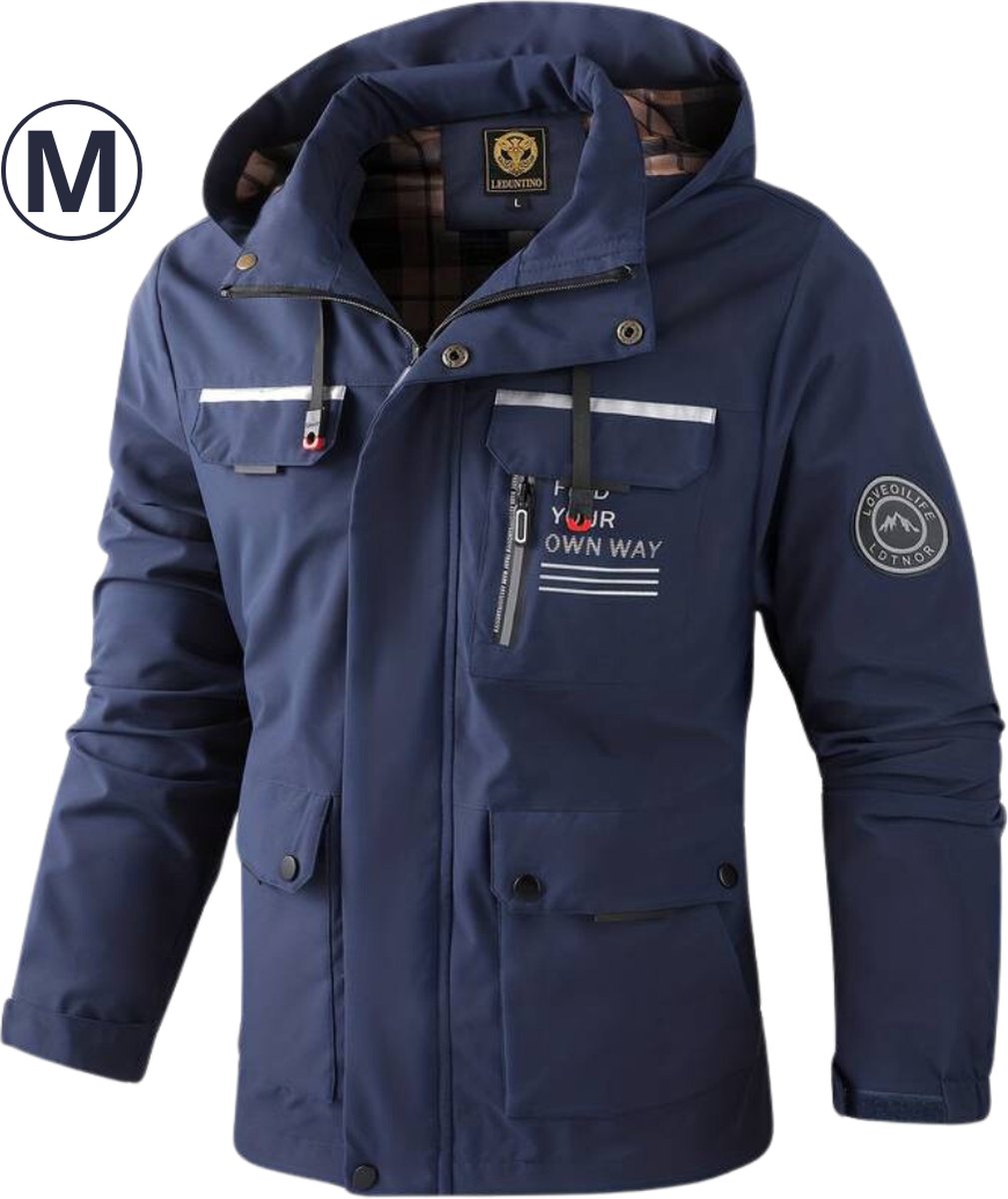 Bovista Winterjas Voor Heren Parka Winter Jas Volwassen Blauw