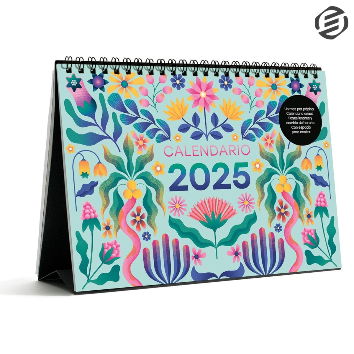 Equivera Bureaukalender 2025 - Gezinsplanner - Kalender - Weekplanner - Weekoverzicht - tot 18 Maanden