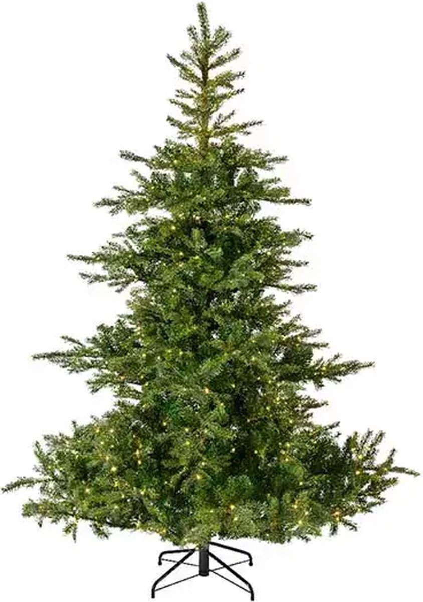 Everlands Grandis Fir Kunstkerstboom - Kerstboom - 210 cm - 550 LED – foto 2