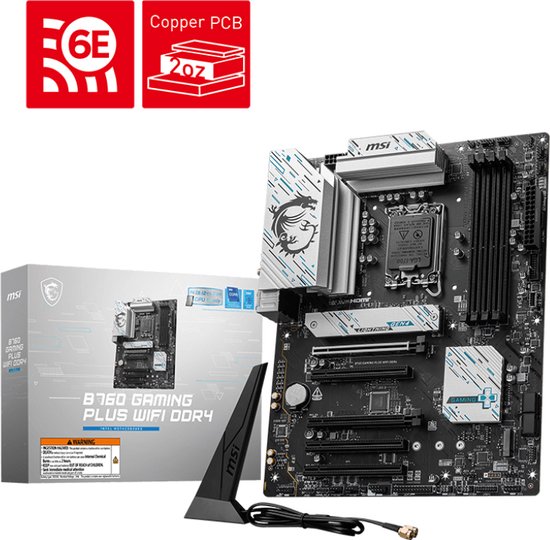 MSI B760 B760 GAMING PLUS WIFI Carte Mère - Ordinateurs