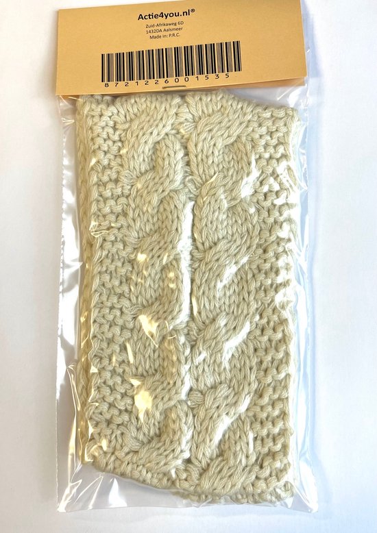 DRESHOW Vrouwen Warm Gebreide Hoofdband Winter