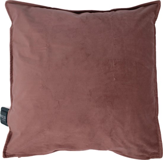 MOOD Warmtekussen Velvet Old Pink - Warmtekussen Oplaadbaar - Elektrisch - Draadloos - 50 x 50 CM - 3 Warmtestanden - Variant Kruik