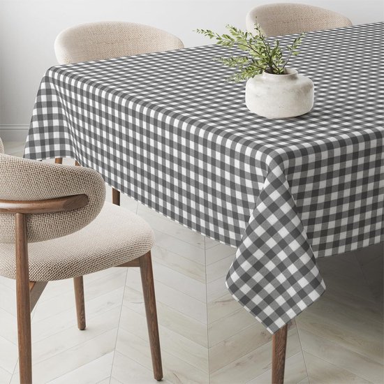 Martina Home Tischdecke Mit Teflonbeschichtung – Petit Vichy Muster, 240x140 Cm, Pink, Leicht Zu Reinigen