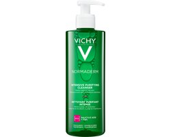 Foto: Vichy normaderm phytosolution intensief zuiverende gel gevoelige en acnegevoelige huid salicylzuur zink koper en probiotica 200ml