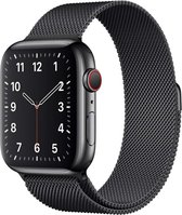 Apple Watch Milanese Loop 44mm Graphite voor Apple Watch SE 5 6 bol