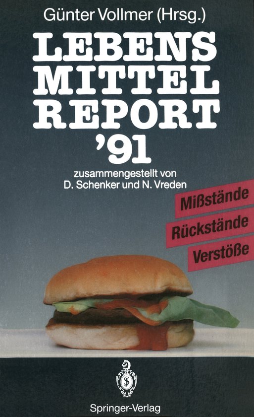 Lebensmittelreport '91 - cover