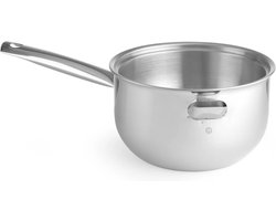 foto van Hendi Bain-marie pan - dubbelwandig - 1 liter - 330x165x95 mm - roestvrij staal