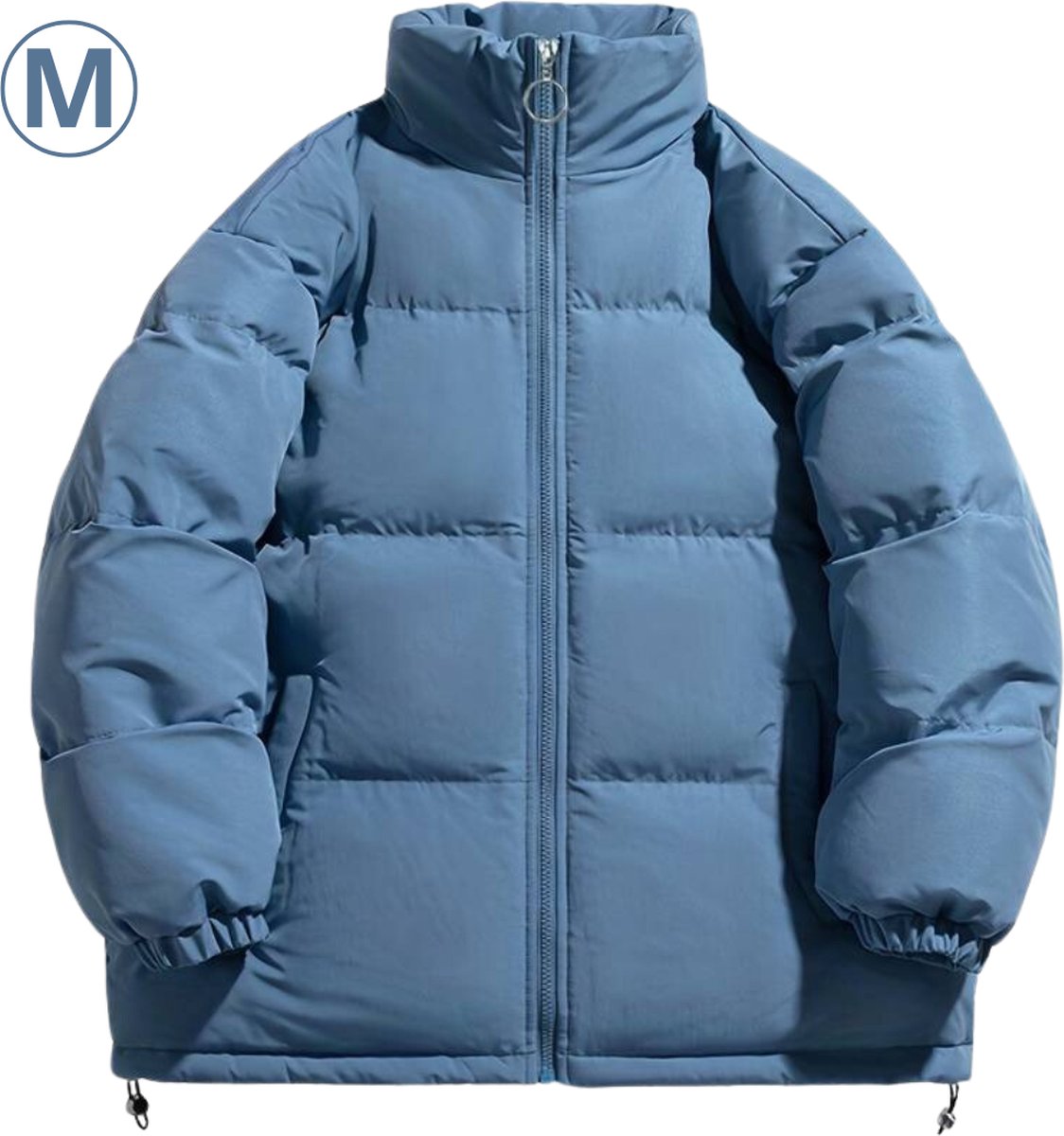Bovista Winterjas Voor Dames Faux Fur Bontkraag Parka Jas Winter Volwassen Blauw