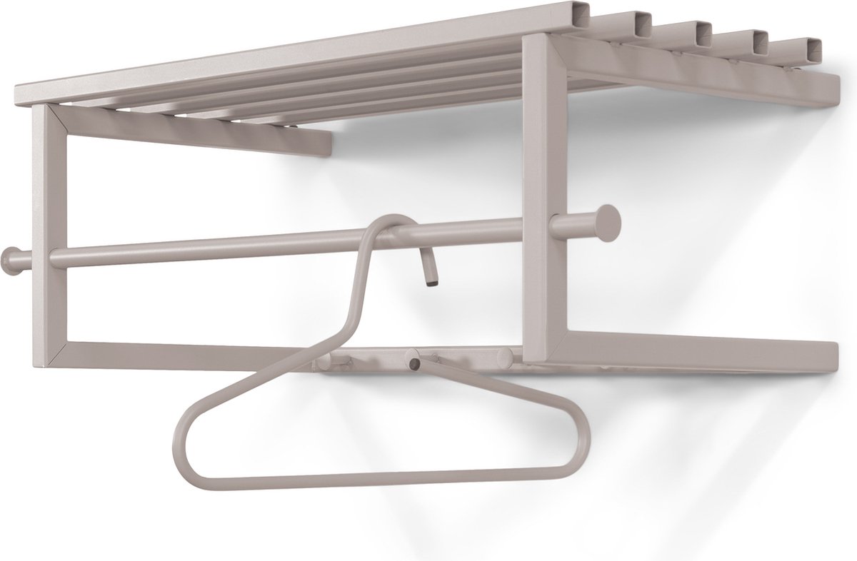 Spinder Design kapstok Marco - Silky Taupe - 5 haken - Staal