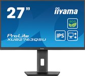 Bol.com iiyama ProLite XUB2763QSU-B1 - 27 inch - QHD - IPS - USB-Hub (2x) - in hoogte verstelbaar - Energy label B aanbieding