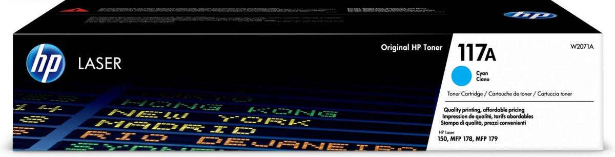 Original Toner 150A/178/179Fnw Cyan