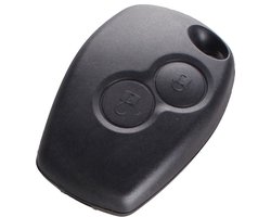 Autosleutel Behuizing Renault 2 Knoppen – Geschikt voor Renault Kangoo, Master, Twingo, Dacia Logan, Sandero & Opel Movano – Voor FIT102 / NE73 Sleutel