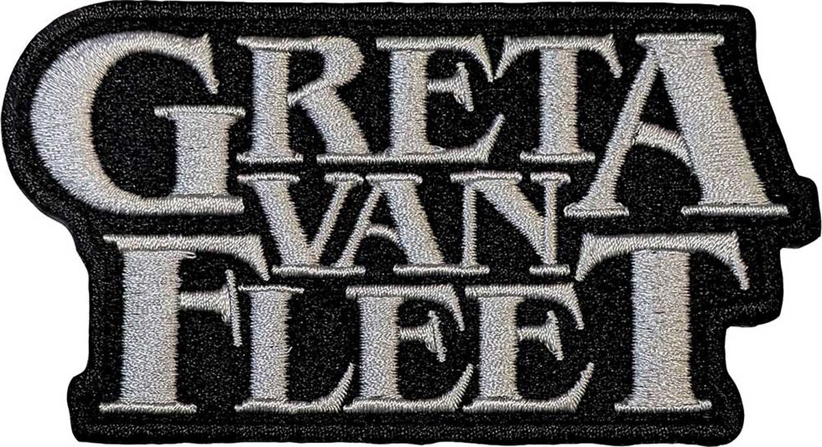 Greta Van Fleet - Mono Logo Patch - Zwart