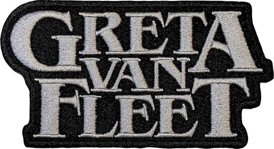 Greta Van Fleet - Mono Logo Patch - Zwart