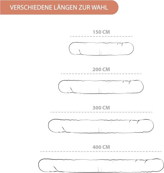 Bebeloo bed slang bedkussen zijslaper kussen nekrol slaapkussen knusse slang borstvoedingskussen sierkussen tochtwerend Lichaamskussen Minky Oeko-TEX (Roze, 250 cm