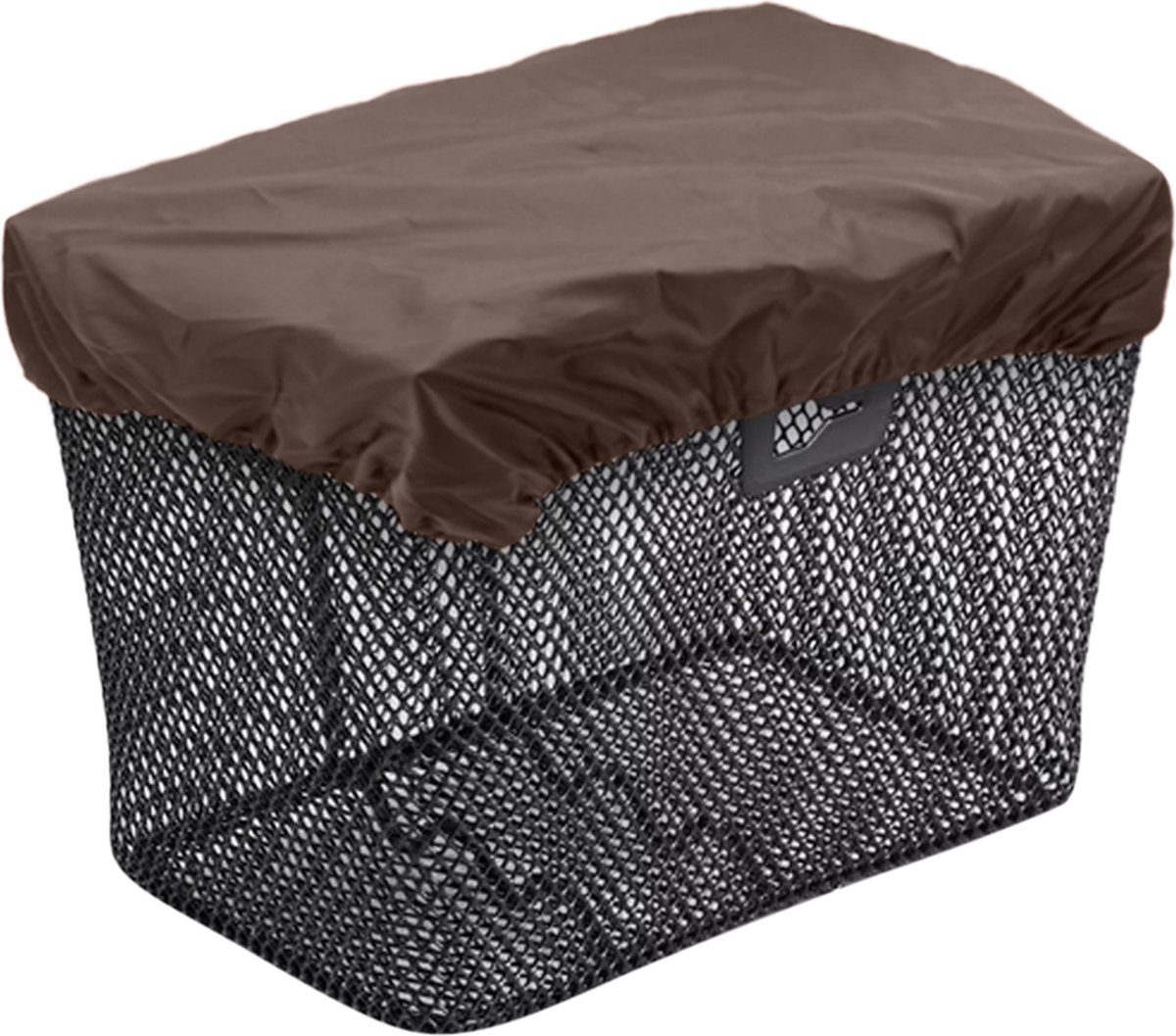 Purepeak Fietskrat Hoes - Krathoes Fietsmand - Afdekhoes Waterbestendig - Crate Cover - 35x45cm - Bruin