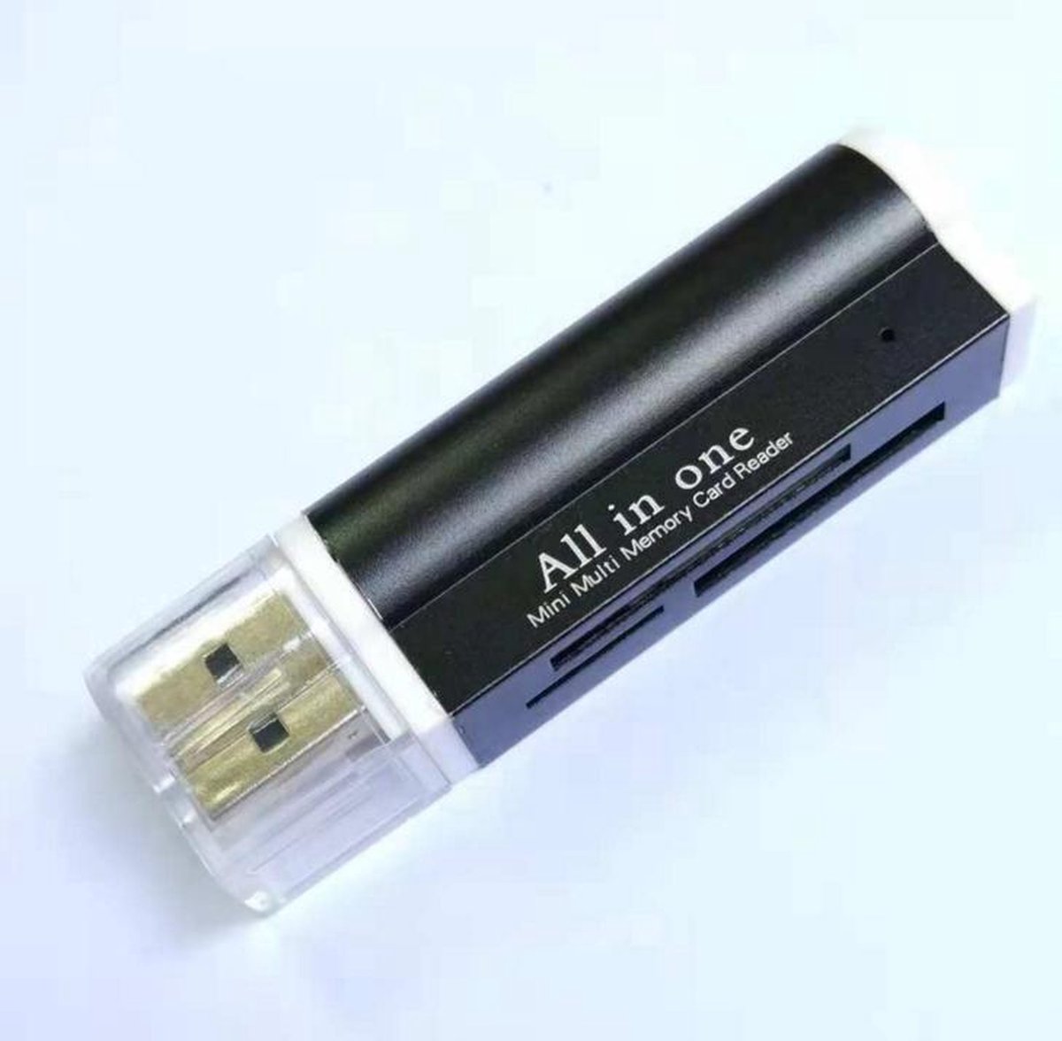 Multi-kaartlezer USB-stick. 4 op 1 kaartlezer die leest, meerdere formaten kaarten - Micro MS (M2), SD / MMC / SDHC / DV, MS DUO / MS PRO duo, Micro SD / T-Flash. USB 2.0 - sandesen
