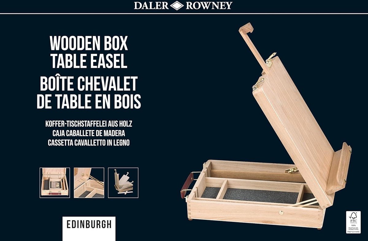 Tafelezel in Edinburgh met verstelbare hoogte