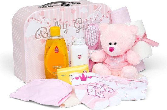 MKSS® Kraammand - Geboortemand - Kraamcadeau Meisje - Roze van MKSS — afbeelding 3