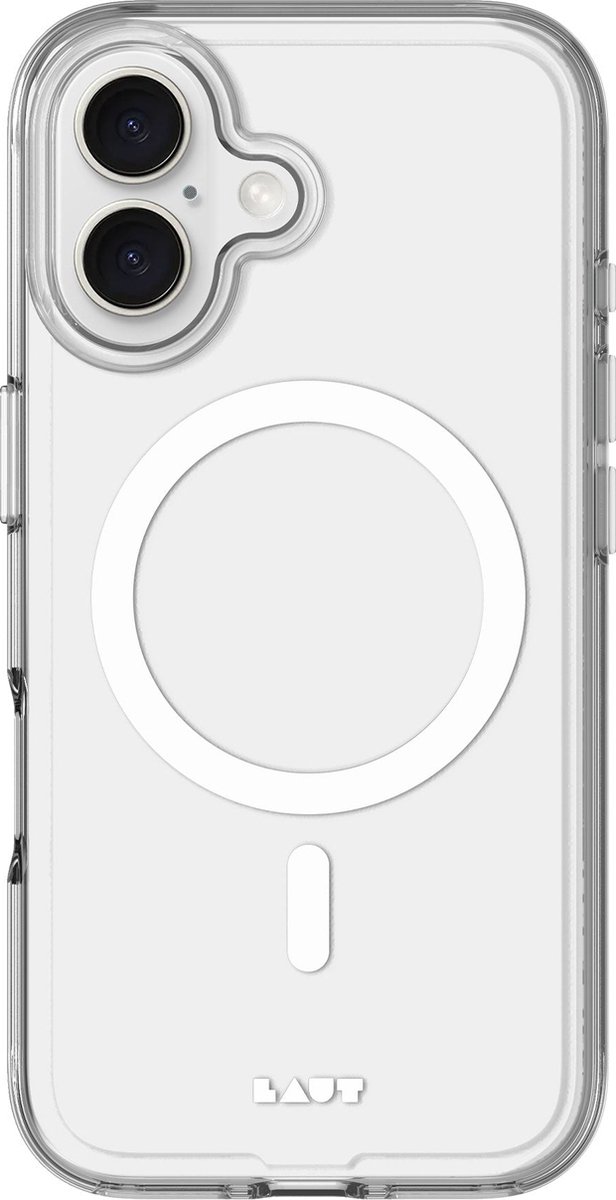 LAUT Crystal-M - iPhone 16 hoesje - Transparant