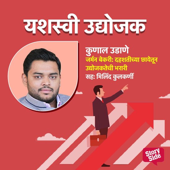 German Bakery: Dahashtichya Chayetun Udyojaktechi Bharari - cover