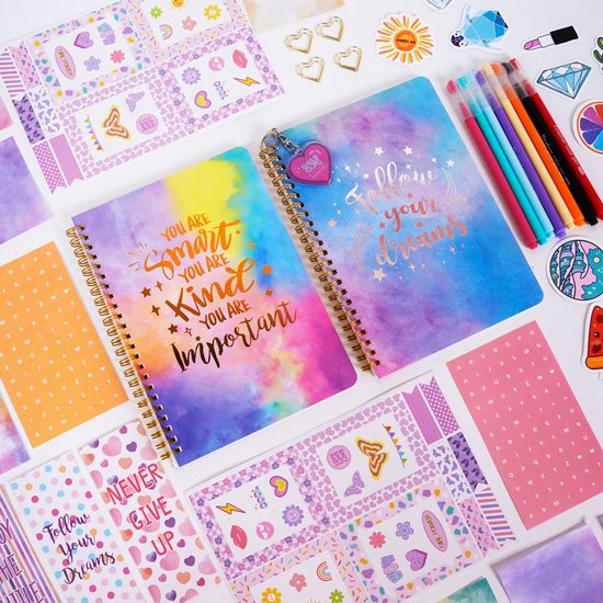 Bijbel Journaling Set - Ruime opbergset met etui, markeerstiften