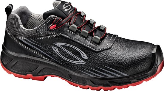 Sir Safety Unisex Toga S3 veiligheidsschoen - hardloopschoenen comfortabele, ademende veiligheidsschoenen sportieve beschermende schoenen met stalen neus, zwart grijs, 45 EU Sir Safety Unisex Toga S3 veiligheidsschoen - hardloopschoenen comfortabele, ademende veiligheidsschoenen sportieve beschermende schoenen met stalen neus, zwart grijs, 45 EU