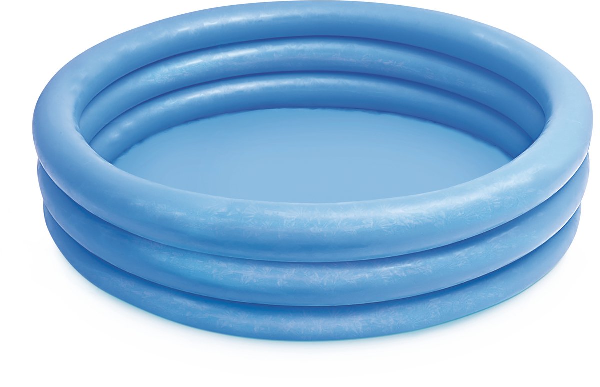 Intex Crystal Blue Opblaaszwembad - ⌀ 114 x 25 cm