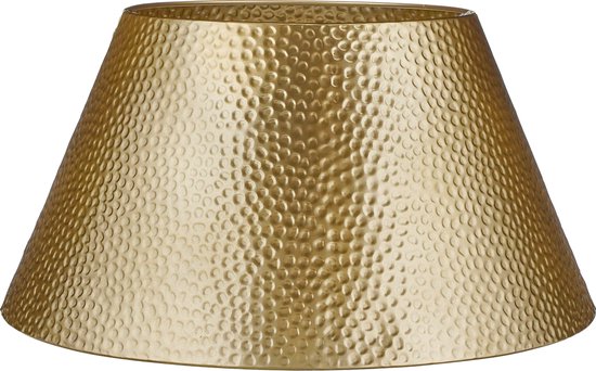 Foto: House of seasons kerstboomrok l50 x b30 x h26 cm metaal goud