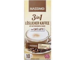 Massimo 3-in-1 Cafe Latte (16x 125gr)