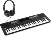 Bol.com MAX Rhapsody49 keyboard met 49 toetsen en koptelefoon - Ideaal voor beginners - Met 300 ritmes - MIDI keyboard aanbieding
