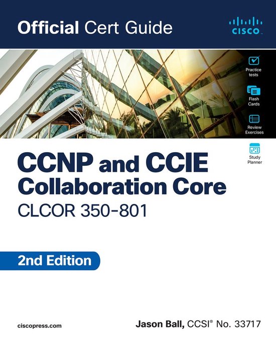 Official Cert Guide - CCNP and CCIE Collaboration Core CLCOR ... - cover