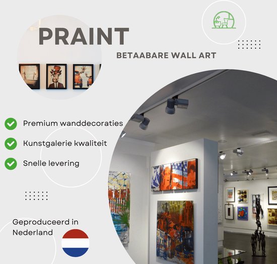 Pixel art stilleven schilderij | Digitale meesterwerk: Verfijnd stilleven van pixels en kunstwerkenceffect | Kunst - 60x60 centimeter op Dibond | Foto op Dibond