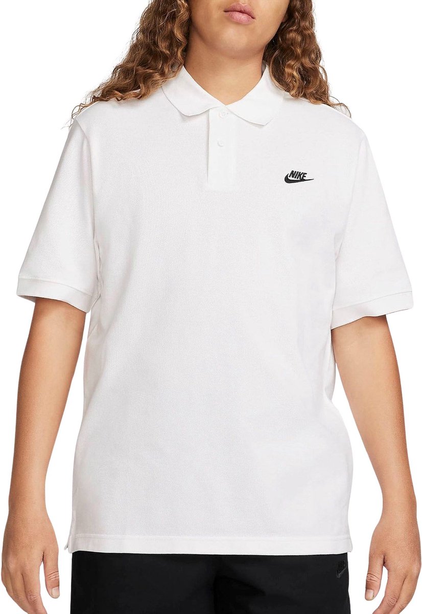 Nike Club Polo Heren Wit