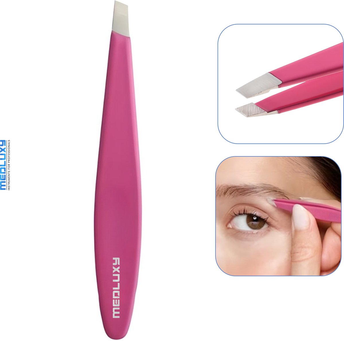 Goedkoopste MEDLUXY® Pro - Epileerpincet - Tweezer Mini - 7 cm - EP0545 [Epileer pincet, Pincet]