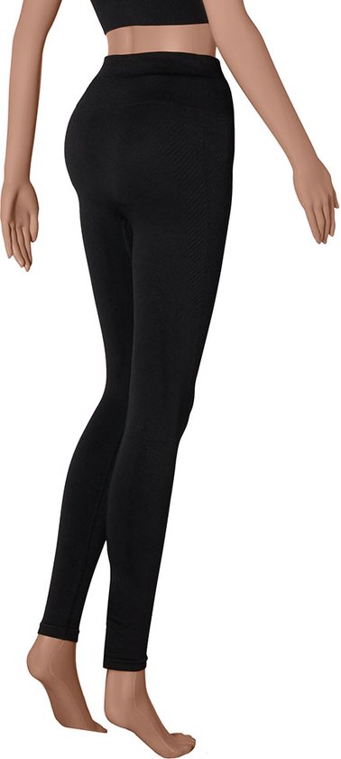 Xtreme - Ensemble de sport femme - Leggings/Crop Top - Zwart - XL - Leggings de sport - Crop top de Sport