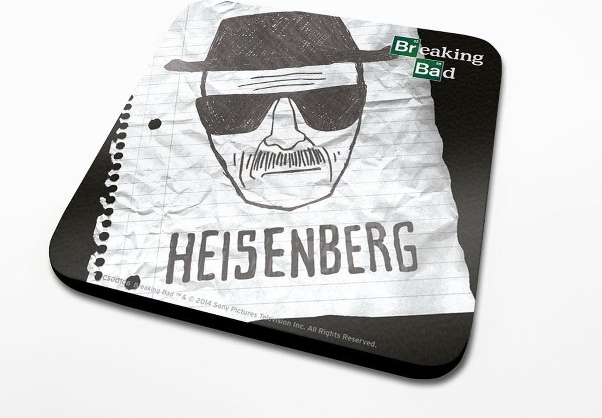 Breaking Bad Coaster Heisenberg 6-Pack