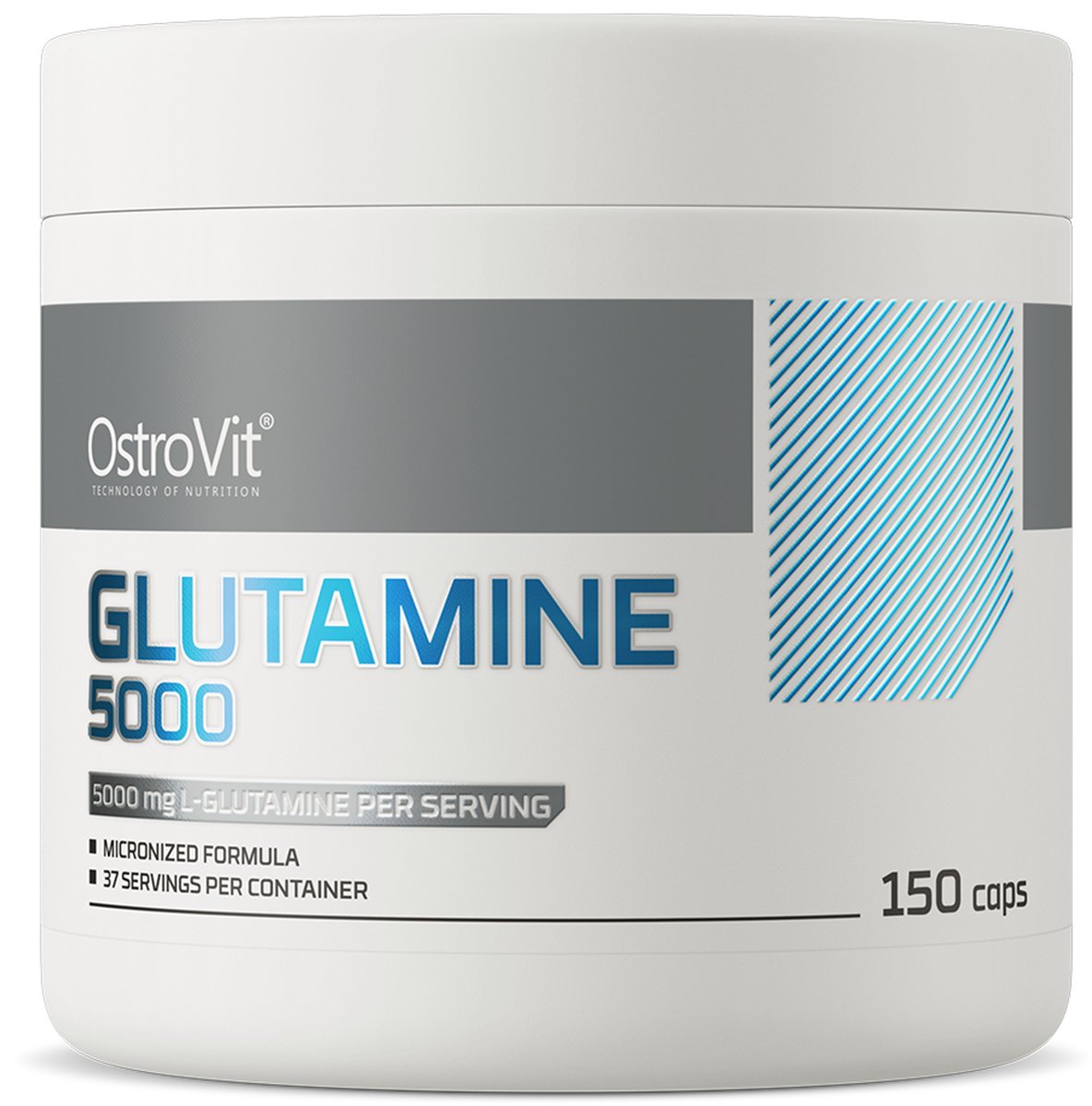 Goedkoopste Glutamine 5000 mg - 150 Capsules - OstroVit - Aminozuren - Supplementen - Glutamine - Aminozuur
