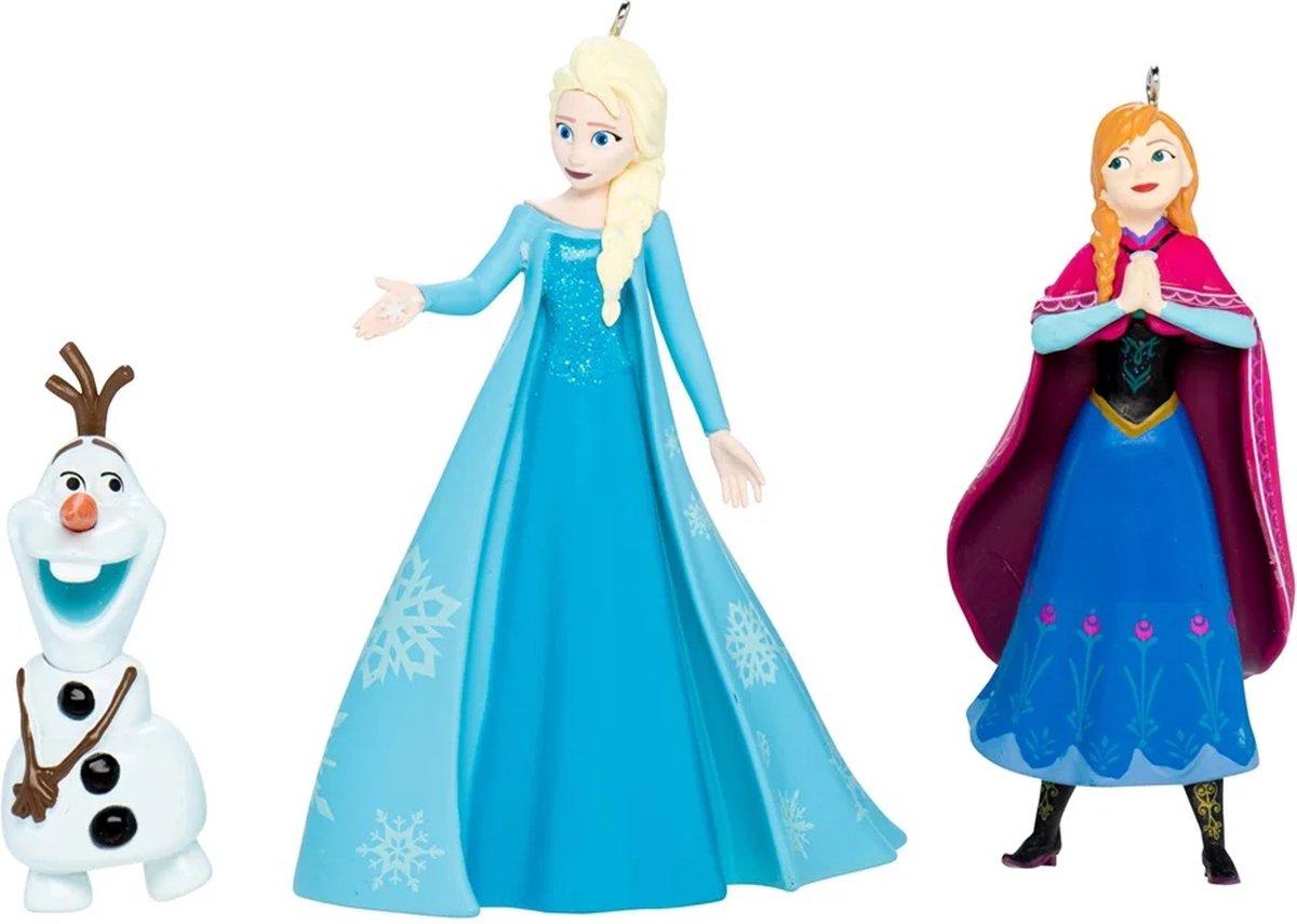 Set van 3 ornamenten - Frozen 1