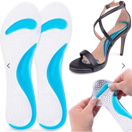 Semelles universelles en gel pour chaussures à talons hauts