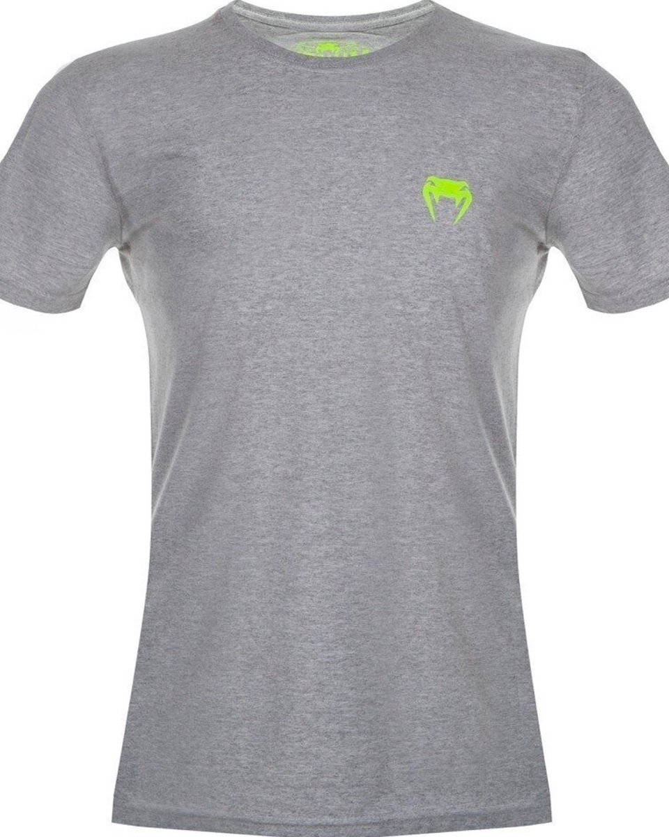 Venum Classic T-Shirt Katoen Grijs Geel - S