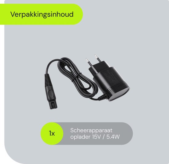 Vervangende Netadapter 7,5V – Voor Philips OH-1048A0750500U2-VDE, 120 Cm Kabel, CE En RoHS